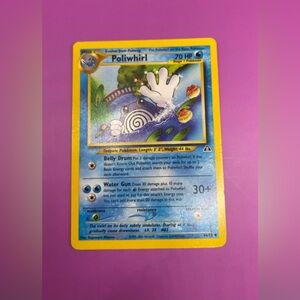 POKÉMON POLIWHIRL CARD; 44/75; 1st Edition - Neo Discovery; NEW.